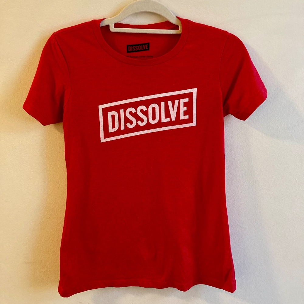 Red T-Shirt Streetwear Graphic Fun Bold Size M Unisex